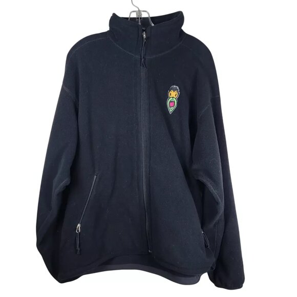 Patagonia Other - Patagonia Men's Black Synchilla Mock Neck Thermal Fleece Jacket Size L